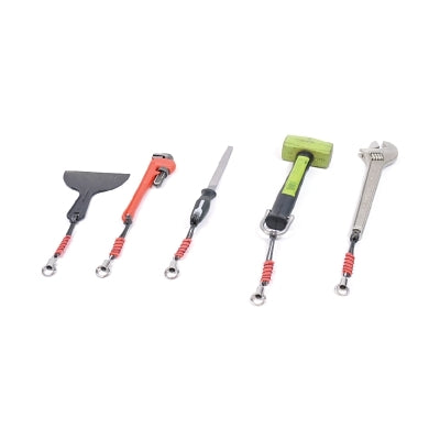 Swivel tie-down attachment points, nylon, 10 lb capacity.