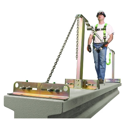 Sistema de línea de vida horizontal temporal SkyGrip, acero, para dos trabajadores