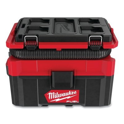 Aspiradora en seco y húmedo M18 FUEL™ PACKOUT™, 2,5 gal, color rojo y negro