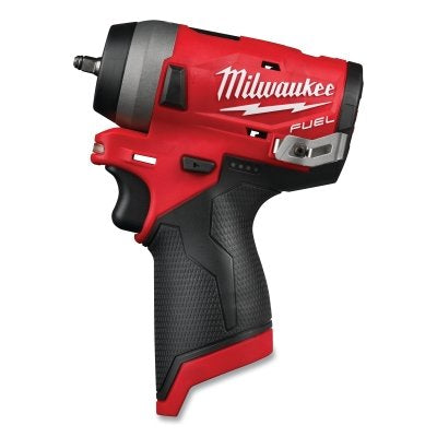 Llave de impacto corta M12 FUEL™, kit, 3/8 pulg., 12 V, 3000 RPM, con batería, cargador y bolsa