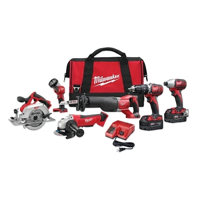 Kit combinado inalámbrico de 6 herramientas de iones de litio M18™, 18 V