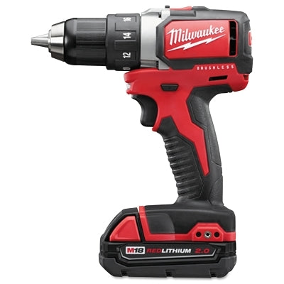Kit de taladro/atornillador compacto sin escobillas M18™, mandril sin llave de 1/2 pulg., 1700 RPM, gatillo