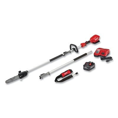 M18 FUEL™ Pole Saw with QUIK-LOK™ Kits, with Power Head, 10-inch Pole Saw Attachment, 3-Foot Extension, Tool Only