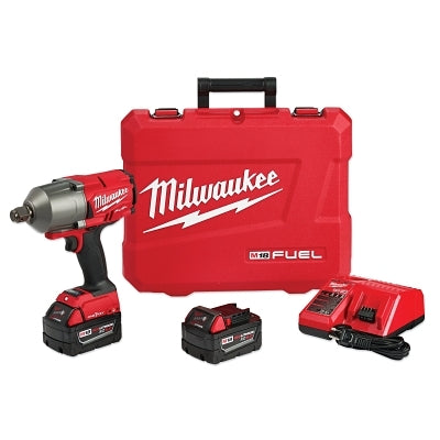 Kit de llave de impacto de alto torque M18™ FUEL™ con ONE-KEY™, kit de anillo de fricción, yunque de 1/2 pulg., 5 piezas