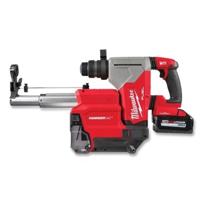 Martillo rotativo inalámbrico M18 FUEL™ SDS Plus, 1 pulg., 1330 RPM, kit, incluye baterías, cargador y extractor de polvo