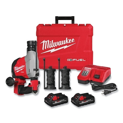 Martillo perforador de cabeza M18 FUEL™, kit, entrada de 5/8", 1310 RPM, 18 V, con batería, cargador, protector contra el polvo, tubo de grasa y estuche
