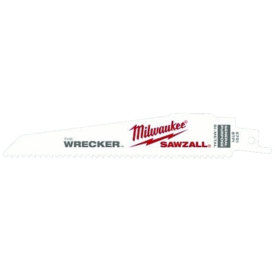 Hoja Sawzall® The Wrecker™, 6" x 1", 7/11 TPI, universal de 1/2", para la mayoría de los metales