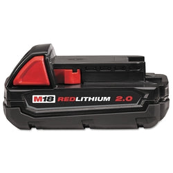 M18™ REDLITHIUM™ 2.0 Compact Battery, 18 V DC, Lithium-ion
