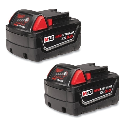 Baterías M18™ REDLITHIUM™ XC3.0 (paquete de 2), 18 V