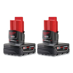 Paquete de batería M12™ REDLITHIUM™ XC, voltaje de 12 V, alta capacidad