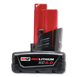 M12™ REDLITHIUM™ XC6.0 Battery, 12 V, Lithium-ion