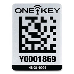 Etiqueta de identificación de activos ONE-KEY™, grande, superficie metálica