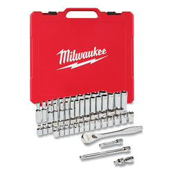 3/8 in. 6-Point Socket Set, SAE/Metric, 56 Pieces