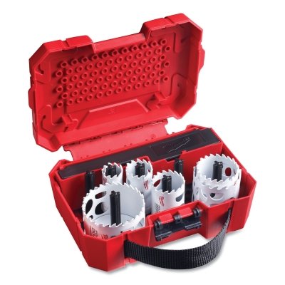 HOLE DOZER™ Kit de sierra de corona para electricista con dientes de carburo, 15 piezas