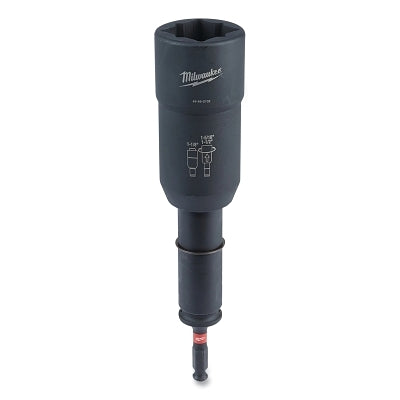 SHOCKWAVE™ 3-in-1 Lineman's Utility Drive Socket, 4 Point, 1-1/8 in.
