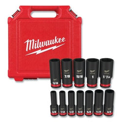 Shockwave™ Impact Duty™ 6-Point Socket Set, 1/2 in., SAE/Deep Metric, 29 Pieces