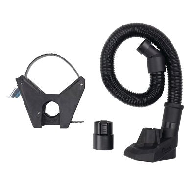 Dust extraction attachment for breaker hammers, used with dust extractor 8960-20, plastic, black