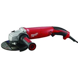 Amoladora angular con cable de 6 pulgadas, 13 A, 9000 RPM, paleta, bloqueo