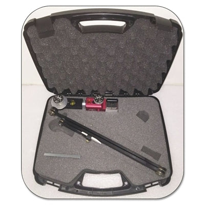 Master marker with magnetic on/off switch, cap for 8-48 inch pipe, resistant to corrosion, moisture, and rust, includes carrying case and structural adapter.