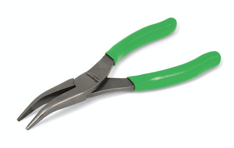 Alicates de punta curvada de 35° Talon Grip™ de 7" (verde)
