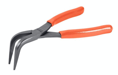 Alicates de punta fina con mandíbula angular Talon Grip™ de 90° y 7" (naranja)