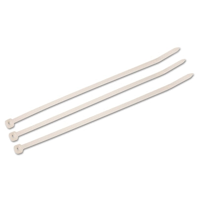 Bridas estándar, CT8BK50-M, 50 lb de resistencia a la tracción, 7-3/5 in, color negro UV, 1000 por bolsa