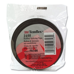 Temflex™ Rubber Splicing Tape, 2155, 3/4 in. wide x 22 ft. long, black