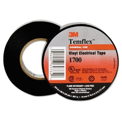 Temflex™ Friction Tape, 3/4 in. x 60 ft., 13 mils, black