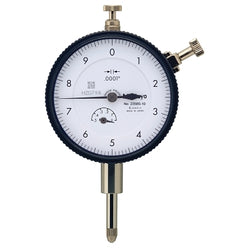 Standard dial indicator series 2, 40-0-40 dial, 0.01 mm graduation, 0.8 mm range