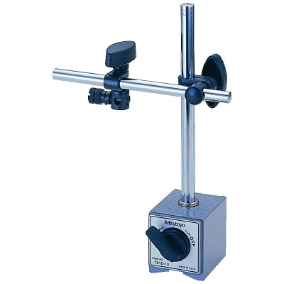 Magnetic indicator bracket, series 7, rigid arm, 55 mm long, 50 mm wide