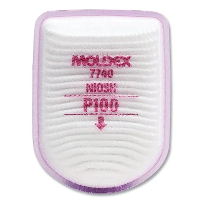 Semi-rectangular filter, 7000/7800/9000 series, P100, particles, for mask
