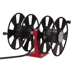 Carrete de soldadura de cable doble de 250 A, lado a lado, 150 pies de cable n.° 1 y 1/0, 200 pies de cable 2/0, cable vendido por separado