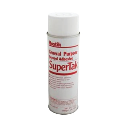 Adhesivos de uso general Supertak, lata de aerosol de 17 oz