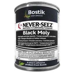 Compuestos de extrema presión Black Moly, lata de tapa plana de 1 lb