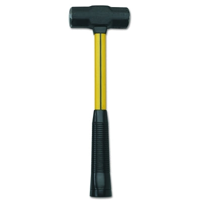 Double-sided blacksmith hammer with steel head, 8 lb, 32-inch classic handle