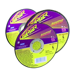 FabCut Type 01 Cutting Disc, 4" Diameter, 1/16" Thick, Aluminum Oxide, Multipurpose