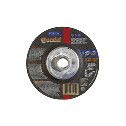 Gemini® Type 27 Cutting and Grinding Disc, 5 in. Diameter x 1/8 in. Depth x 7/8 in. Mandrel Hole, AO
