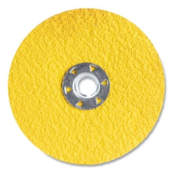 RazorStar F990S Fiber Disc, Premium Ceramic Alumina, 4.5" Diameter, 5/8"-11 Arbor, 36 Grit, Threaded Arbor Hole