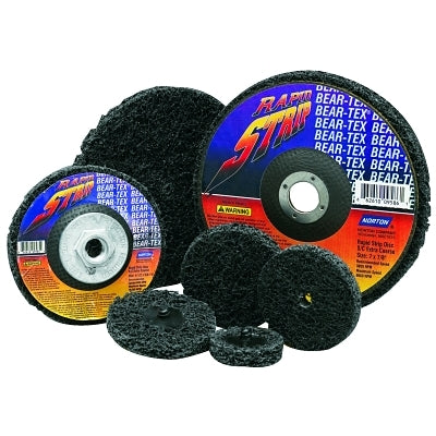 Ruedas de centro hundido Bear-Tex, carburo de silicio, 7 pulgadas de diámetro, grosor extra grueso