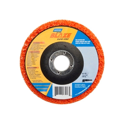 Discos de centro hundido no tejidos Bear-Tex Blaze Rapid, 5" x 7/8", 11000 RPM