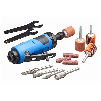 Kits de amoladoras de matriz, pinza de 1/4 pulg. y 1/8 pulg., 23 000 rpm, 0,9 hp