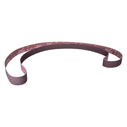 Bandas de soporte estrechas Metalite, 3" x 90", grano 36, óxido de aluminio