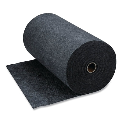 Grip-Sorb™ Adhesive Absorbent Mat, 048, 1/10 in. x 34 in. wide x 100 ft. long, polypropylene, charcoal color