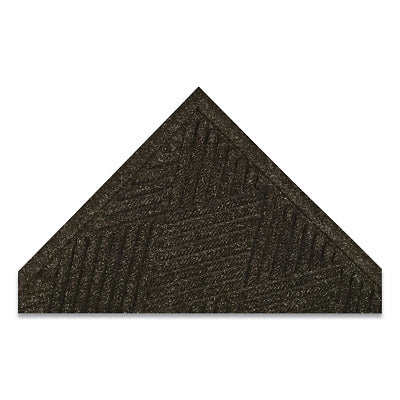 Tapete de entrada Opus™ CTE™ con raspador de escombros, 169, 3/8 pulg. x 3 pies de ancho x 10 pies de largo, 26 oz de polipropileno con bucles, caucho, color carbón