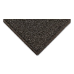 Wayfarer® Quick-Dry Spaghetti Design Entrance Mat, 9.5 cm x 1.2 m wide x 1.8 m long, Vinyl Backed, Gray