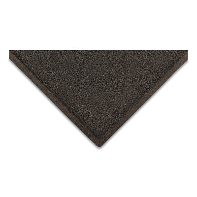 Wayfarer® Quick-Dry Spaghetti Design Entrance Mat, 9.5 cm x 1.2 m wide x 1.8 m long, Vinyl Backed, Gray