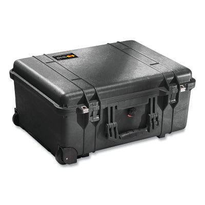 Estuche protector grande 1660 con logotipo, 80 cm de largo x 58 cm de ancho x 49 cm de profundidad, negro, sin espuma