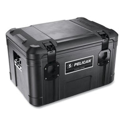 BX80 cargo suitcase, 255L capacity, 21.25 inches wide, 20 inches deep, 47 inches high, black