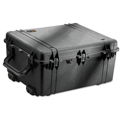 Estuche Storm grande, 63 cm de ancho x 50 cm de profundidad x 21 cm de alto, resina HPX de alto rendimiento, color negro
