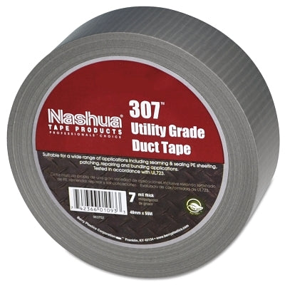 General purpose adhesive tape, silver, 48 mm x 55 m x 7 mil